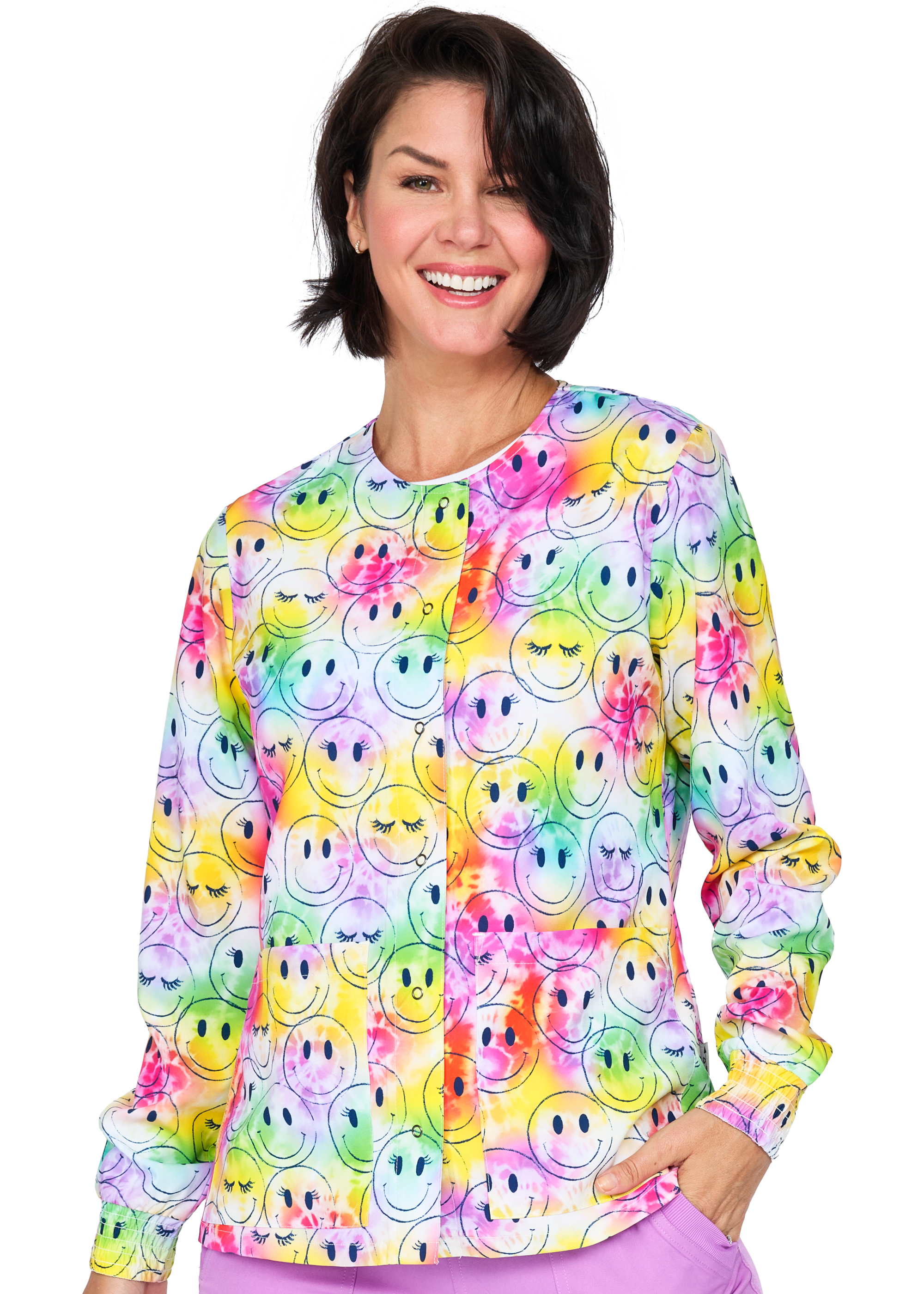 Women  Layer  2032  Warm Up Print Jacket