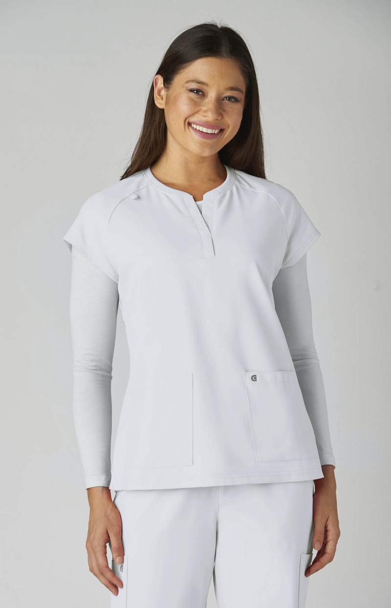 Women  Top  C102  Reese Top White